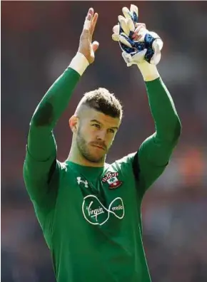  ?? REUTERS PIC ?? Fraser Forster is eyeing England’s No 1 spot.