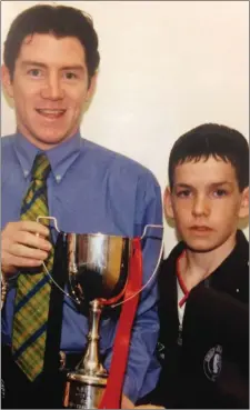  ??  ?? Alan Murphy and Paddy O’Boyle in the 1990s