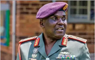  ?? Supplied / ?? Major-general Eric Mnisi has been caught for allegedly flouting protocol to sneak former speaker Nosiviwe Mapisa-nqakula’s applicatio­n to have her legal bills paid by the department.
