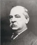  ?? Associated Press ?? An undated portrait of two-time U.S. president Grover Cleveland, whose opponent in 1884, James G. Blaine, was hit with the taunt, “Blaine, Blaine, James G. Blaine the Continenta­l Liar from the State of Maine.”