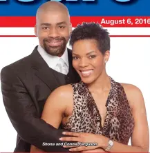  ??  ?? Shona and Connie Ferguson