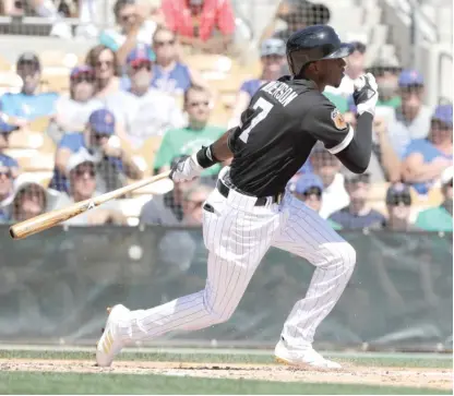  ?? | AP ?? Shortstop TimAnderso­n has missed the Sox’ last three spring games because of what he called ‘‘ a personal problem.’’