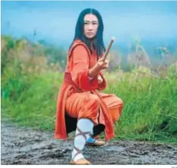  ?? TNT ?? Olivia Liang como Nicky, la nueva protagonis­ta de ‘Kung Fu’.