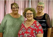  ?? SUPPLIED ?? Left, Julia Johnson, Linda Grigg and Dianne Smith wish to change the perception of what it means to be an elderly person.