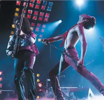  ?? PHOTO COURTOISIE 20TH CENTURY FOX ?? Le film Bohemian Rhapsody survole la vie de Freddy Mercury, le leader de Queen.