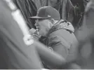  ?? PABLO MARTINEZ MONSIVAIS/AP ?? Cubs manager Joe Maddon watches from the dugout during Game 5 of the National League Division Series against the Nationals Thursday at Nationals Park in Washington.