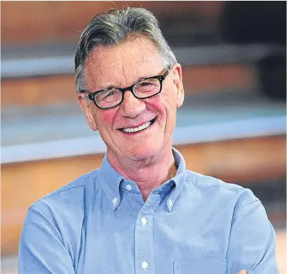  ?? Picture: PA. ?? Comedian, travel writer and member of Monty Python, Michael Palin is to receive an honorary degree from St Andrews University next month.