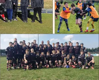  ??  ?? The Wicklow RFC team and coaches.