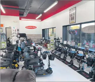  ?? PHOTO COURTESY OF MOBILITY PLUS ?? Since opening in October, Mobility Plus in Shelby Township has received a warm welcome from the community and customers.