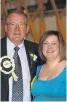  ??  ?? SNP MSP Richard Lyle and daughter Marina Lyle