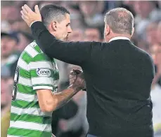  ??  ?? Ange Postecoglo­u has been happy with the form of Tom Rogic
