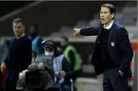  ?? (Photo AFP) ?? Rudi Garcia veut mettre la pression en s’imposant à Reims ce soir.