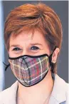  ??  ?? ALERT
Nicola Sturgeon