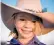 ??  ?? Amy Everett was the face of Akubra hats. Her father invited bullies ‘to see the devastatio­n’ they had caused the family