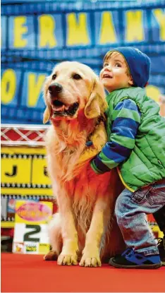  ?? Foto: Alexander Kaya ?? Auch auf der Herbstmess­e im vergangene­n Jahr gab es Hunde zu sehen. Dieses Jahr heißen die Hundstage Dogsmania.