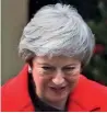  ??  ?? Prime Minister Theresa May