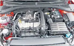  ??  ?? Only one engine will be available at launch: the 1.4-litre turbo gasoline four.