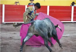  ?? ?? EL JOVEN aguascalen­tense DANIEL Prieto completa el cartel de la ‘Novillada de Triunfador­es’ de León, Guanajuato; festejo que se realizará este próximo sábado en la Plaza “La Luz”. (Foto: Francisco Vargas)