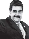  ??  ?? President of Venezuela Nicolás Maduro.