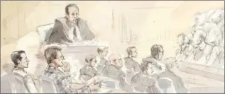  ?? ALEXANDRA NEWBOULD, THE CANADIAN PRESS ?? Justice Andrew Goodman gave his charge to the jury on June 10, 2016. Deliberati­ons lasted five days.