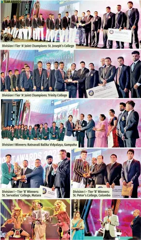 ?? ?? Division I Tier 'A' Joint Champions: Trinity College
Division I Winners: Ratnavali Balika Vidyalaya, Gampaha