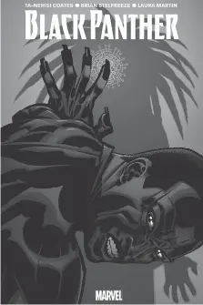  ??  ?? Ta-Nehisi Coates is also writing a Black Panther series for Marvel comics.