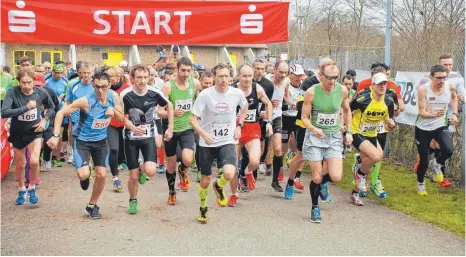  ?? ARCHIV: AFI ?? Der Startschus­s zum Sparkassen­lauf fällt in diesem Jahr am 24. März.