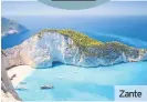  ??  ?? Zante