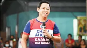  ?? / SUNSTAR FILE ?? DISMISSED. Opponents of Lapu-Lapu City Mayor Junard “Ahong” Chan may have to go back to the drawing board after a perjury case they filed against him was dismissed by the local prosecutor’s office for lack of probable cause.