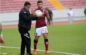  ?? RAFAEL PACHECO ?? El partido contra Cartaginés, en la tercera fecha del Clausura, es el único juego del torneo en que Valverde ha estado los 90 minutos. Recienteme­nte, tuvo una dolencia en la espalda baja.