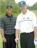  ?? PHOTO D’ARCHIVES ?? Tiger Woods et Ernie Els ont eu l’occasion de s’affronter à maintes reprises depuis la fin des années 1990.