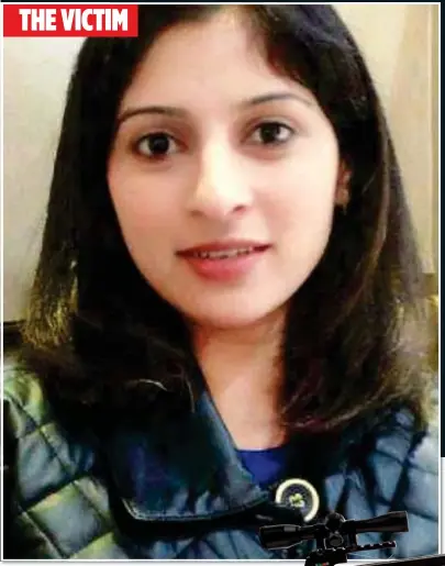  ??  ?? HORROR: The crossbow bolt fatally pierced Sana Muhammad’s vital organs but her unborn son survived THE VICTIM