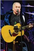  ?? Foto: Gillenea, dpa ?? Mit 76 Jahren macht Paul Simon Schluss mit dem Touren.