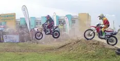  ??  ?? Supermoto action