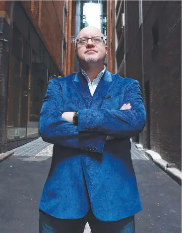  ?? Picture: THE AUSTRALIAN ?? GAME-CHANGER: The Australian prudential regulator believes start-up neobanks, such as pioneer Xinja (pictured is its adviser Brett King) will push the big four lenders to improve.