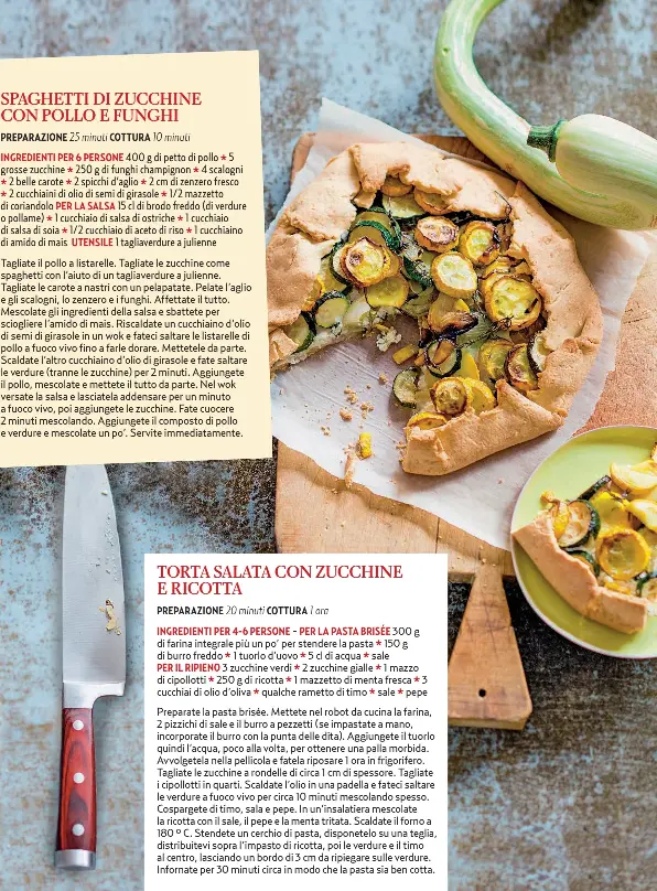 Spaghetti Di Zucchine Con Pollo E Funghi Pressreader