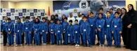  ?? Supplied photo ?? About 32 students are attending the Winter Space and Rocketry Academy Camp at an Abu Dhabi school.