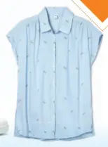  ??  ?? Old Navy 眼镜印花无袖衬衣