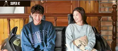  ??  ?? Tae-oh (Ji Soo) and Song-i (Jung Chae-yeon)