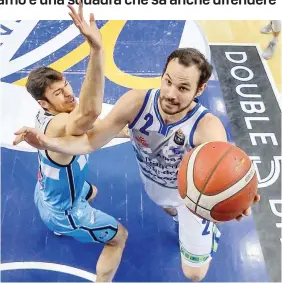  ?? CIAMILLO ?? Il centro croato di Sassari, Miro Bilan, 30 anni