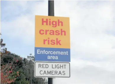  ??  ?? The cameras will be in operation by October, bringing the total red light cameras operating in the city to 12.