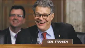  ?? Carolyn Kaster / Associated Press ?? Sen. Al Franken is the author of the new “Giant of the Senate.”