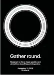  ??  ?? Novedad. “Gather Round” dice la invitación que apareció en el portal de Apple.