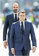  ?? [ AFP ] ?? Edouard´ Philippe könnte aus dem Schatten Emmanuel Macrons treten.