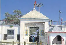  ?? HT FILE ?? Chintpurni temple is the richest shrine, followed by Naina Devi (above), which has 150 quintal gold and 500 kilograms silver.