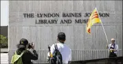  ?? LAURA SKELDING / AMERICAN-STATESMAN 2016 ?? The LBJ Presidenti­al Library at the University of Texas, where a Vietnam War summit was held in 2016, would close in the event of a federal government shutdown.