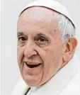  ??  ?? Eher progressiv: Benedikt Nachfolger Papst Franziskus.