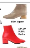  ??  ?? £159, Jigsaw
£34.99, Public Desire