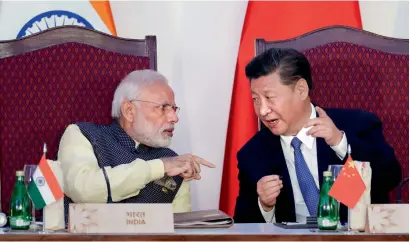  ?? AP ?? Prime Minister Narendra Modi and Chinese President Xi Jinping will meet next week. —