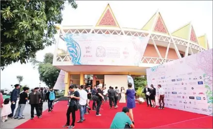  ?? KEO RATTANA ?? The opening of last year’s Cambodia Internatio­nal Film Festival at Chaktomuk Theater.